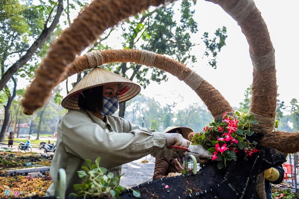 12 con giáp này khi hoàn thiện sẽ được đặt ở công viên Thống Nhất.