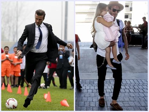 David Beckham có đến hơn 1.000 đôi giày, 