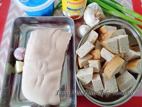 tan dung cha thua sau tet, lam mon cha kho thit - 1