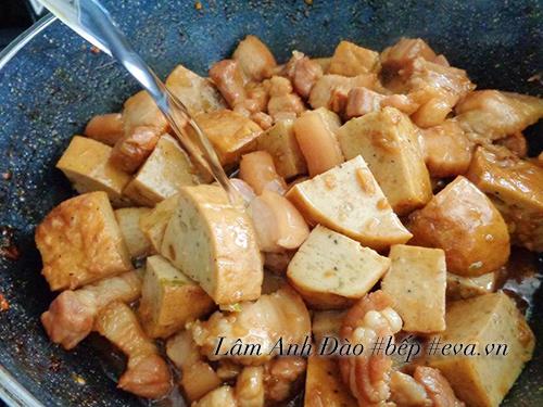 tan dung cha thua sau tet, lam mon cha kho thit - 9