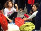 Cụ bà bị đánh ngất xỉu tại chùa Hương vì giẫm vào chân cô gái