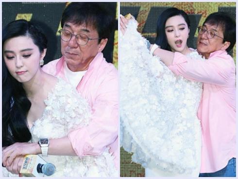 Thành Long và những màn động chạm thiếu tế nhị với sao nữ