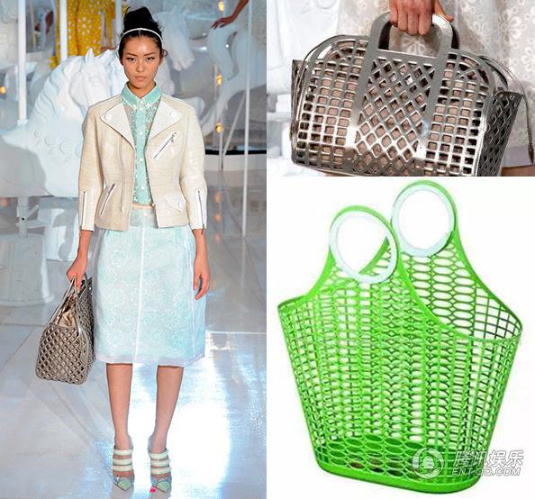Trên sàn diễn Louis Vuitton Xuân hè 2012, dường như siêu mẫu Liu Wen đang xách chiếc túi 