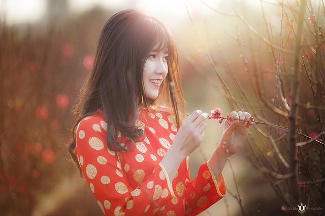 'Cô gái vườn đào' trong bức ảnh ấn tượng Việt Nam của Reuters