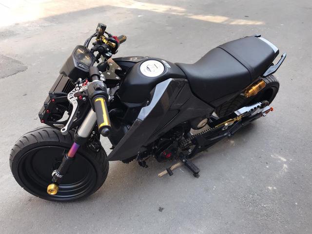 Honda MSX 125 độ hơn 100 triệu Đồng của biker Sài thành - Ảnh 1.