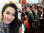 FB 24h: Tuấn Hưng che chắn vợ bầu giữa đoàn người đi lễ - Minh Hà quyết giảm 5kg sau tết