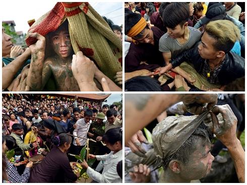 Hàng trăm thanh niên giẫm đạp, cướp chiếu mong sinh con trai