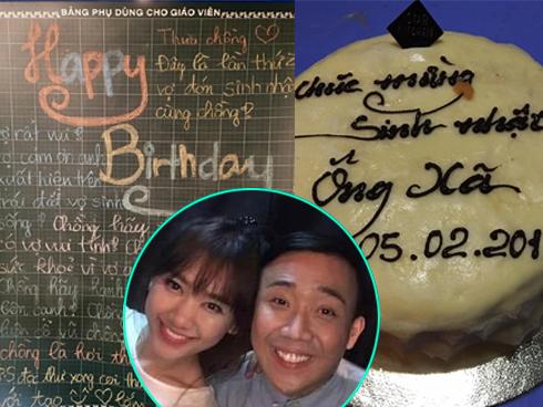 Trấn Thành công khai quà sinh nhật bà xã Hari Won tặng