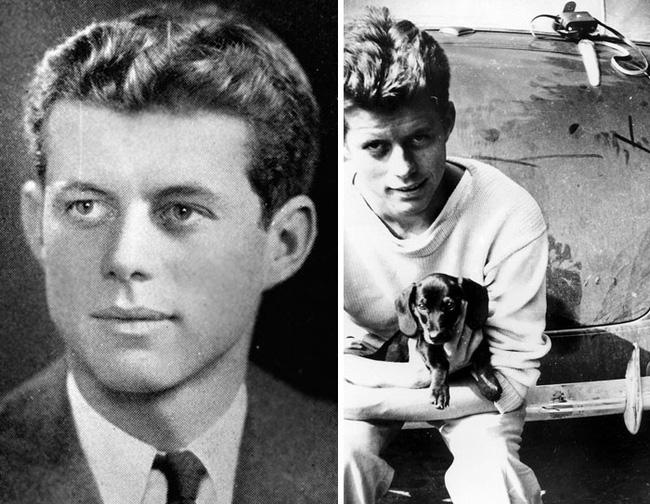 Tổng thống John F. Kennedy, 20 và 21 tuổi