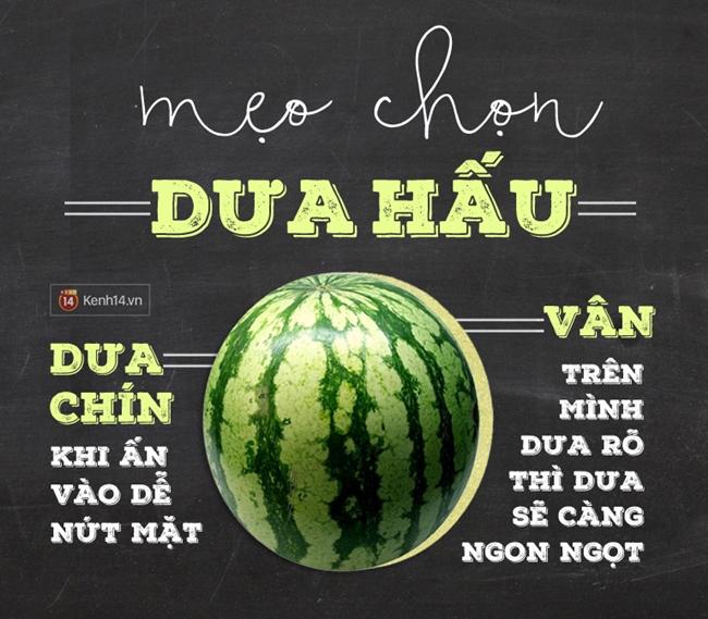 Hoc thuoc nhung nguyen tac nay de luon chon duoc loai rau qua tuoi ngon nhat