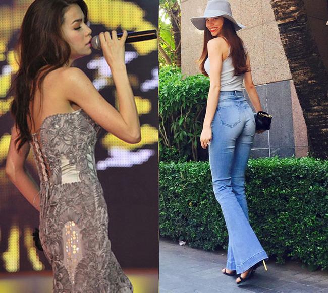 Những lần Hồ Ngọc Hà bị soi vì vòng 3 lên xuống thất thường - Ảnh 5.