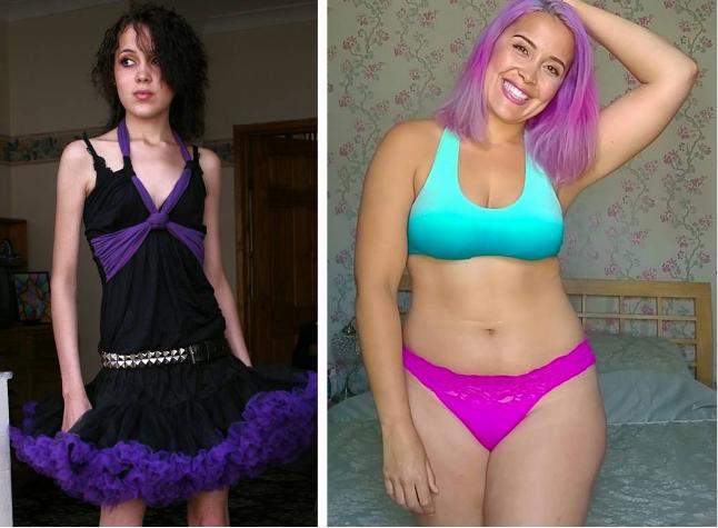 Nhung co gai tro nen xinh dep sau khi tu bo viec an kieng hinh anh 3