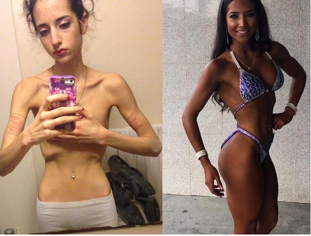 Nhung co gai tro nen xinh dep sau khi tu bo viec an kieng hinh anh 4