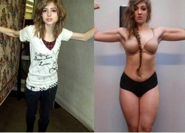 Nhung co gai tro nen xinh dep sau khi tu bo viec an kieng hinh anh 7