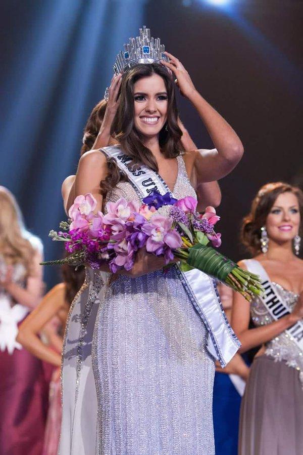 Paulina Vega là cô gái Colombia tuyệt sắc đăng quang ngôi vị Hoa hậu Hoàn vũ Thế giới 2014.