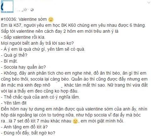 Co gai boi roi khi nguoi yeu tang 'quan nho' dip Valentine hinh anh 1