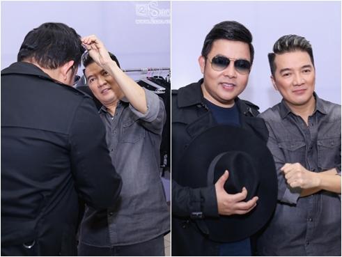 Đàm Vĩnh Hưng dẹp mọi bất hòa 'sửa sang nhan sắc' cho Quang Lê trước giờ lên sóng