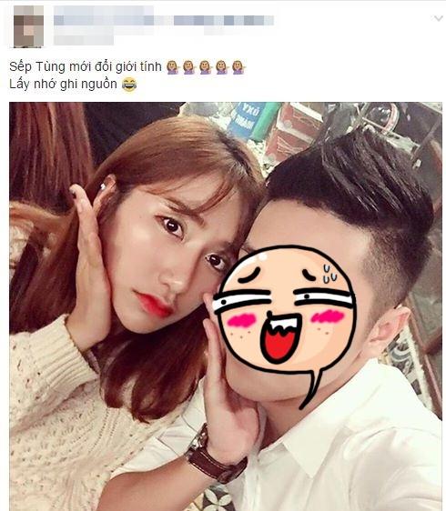 Giữa cơn sốt Nơi này có anh, cô gái bất ngờ nổi tiếng vì ngoại hình quá giống Sơn Tùng - Ảnh 1.