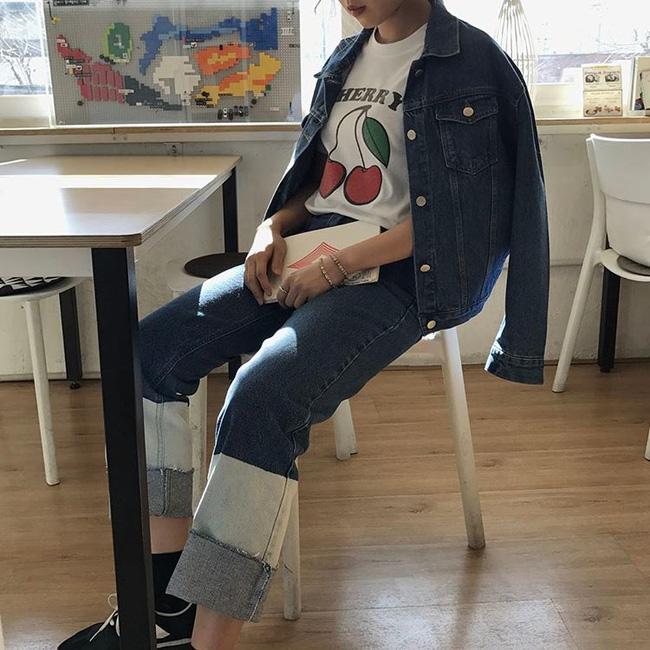 Trời ấm dần lên rồi, chuẩn bị lôi denim jacket ra diện thôi các cô nàng - Ảnh 10.