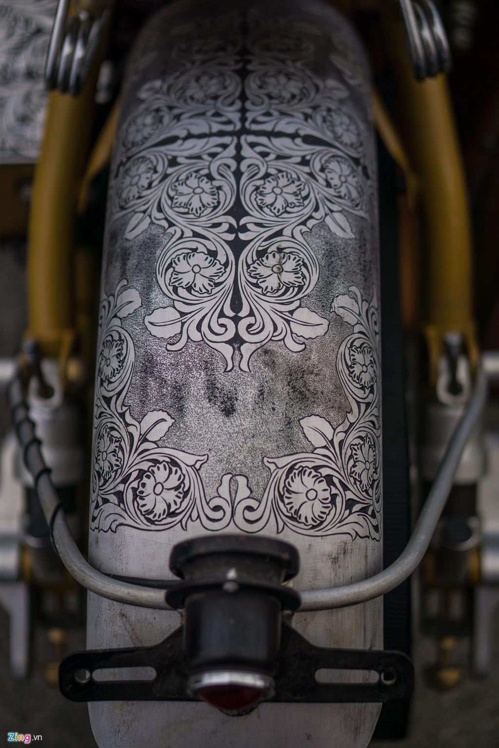 Dan choi Ha thanh do hoa van cho xe khung Harley hinh anh 7