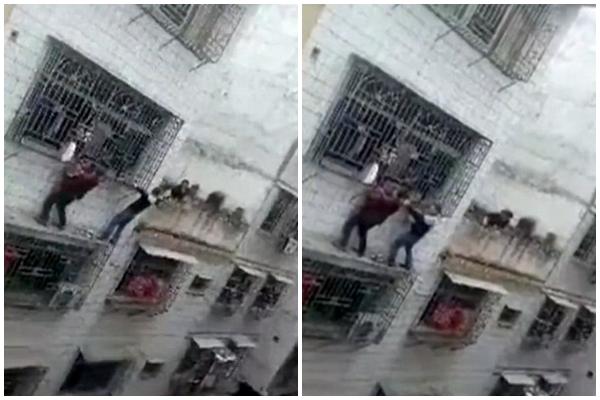 Ở nhà một mình, bé gái suýt rơi từ chuồng cọp tầng 4 xuống đất - Ảnh 4.