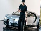 Xem Cristiano Ronaldo cầm lái siêu phẩm triệu đô Bugatti Chiron