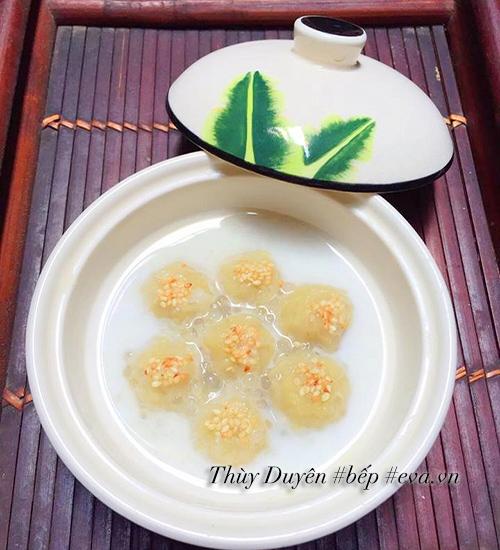 che khoai lang bot bang nong hoi, thom ngon - 8