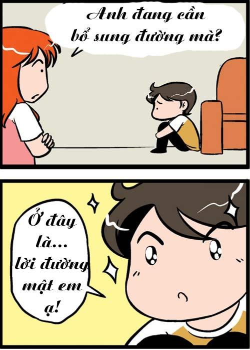 truyen tranh: khi chong 