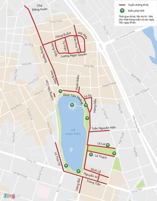 Hà Nội lắp cột nước uống công cộng ở hồ Gươm - Ảnh 1.