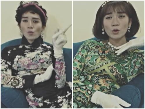 'Cười không ngậm được mồm' với tạo hình 'mợ ba, dì bảy' của BB Trần