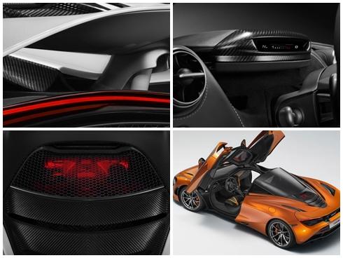 Siêu xe McLaren 720S tiếp tục lộ diện với cửa và bảng đồng hồ độc đáo