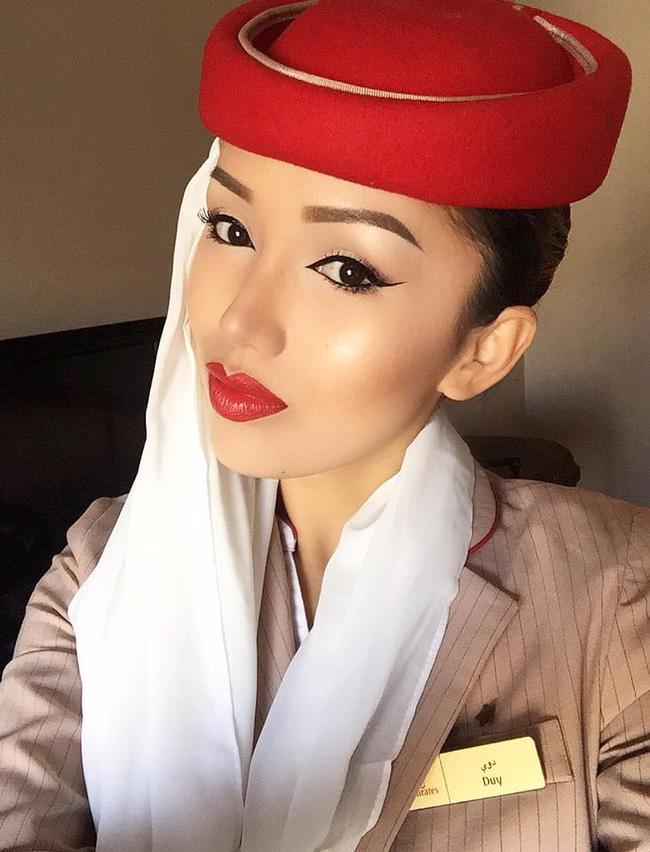 Cô gái Việt xinh đẹp chia sẻ kinh nghiệm trở thành tiếp viên của hãng hàng không Dubai - Ảnh 3.