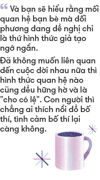 Hết yêu rồi thì đừng nói câu "Liệu chúng ta có thể làm bạn?"