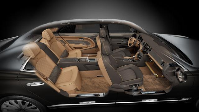 Bentley Mulsanne phiên bản vàng và bạc trình làng - Ảnh 6.