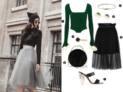 Tulle skirt - chiếc váy 'thần thánh' chiều lòng mọi tín đồ thời trang