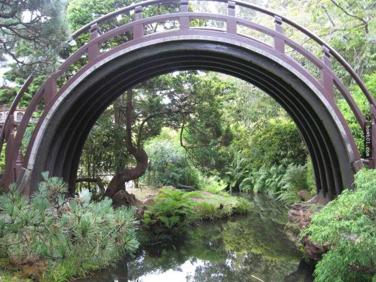 Cầu trăng (Moon Bridge), Mỹ