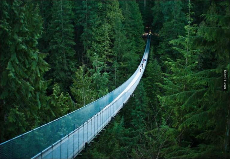 Cầu treo Capilano, Canada