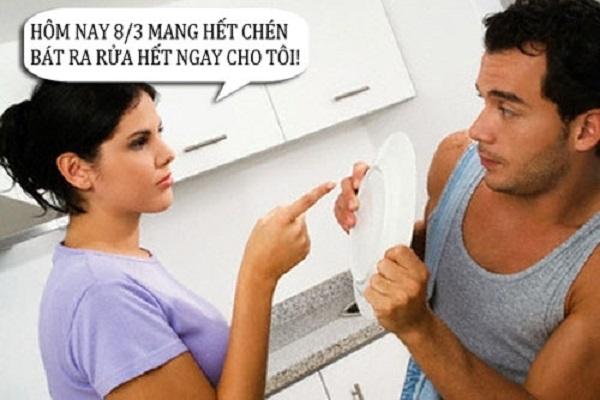 Anh có làm hết việc nhà không?