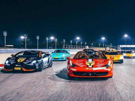 Hành trình siêu xe của các tay chơi Trung Đông