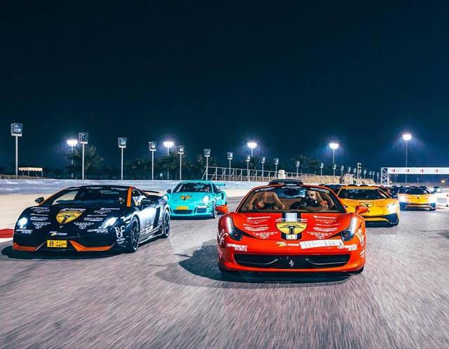 Hành trình siêu xe của các tay chơi Trung Đông - Ảnh 1.