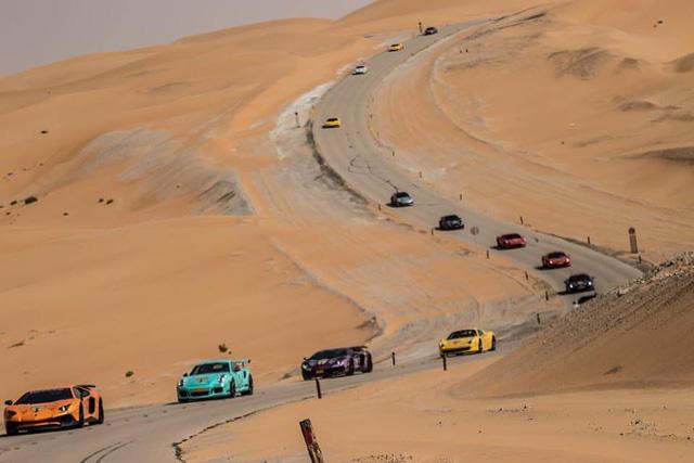 Hành trình siêu xe của các tay chơi Trung Đông - Ảnh 2.