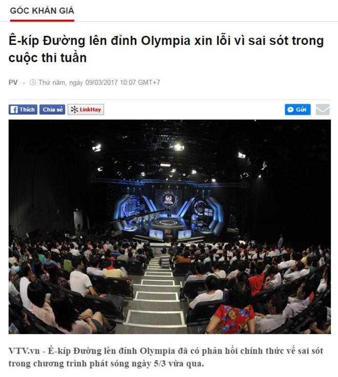 E-kip 'Duong len dinh Olympia' xin loi vi lam sai lech ket qua hinh anh 2