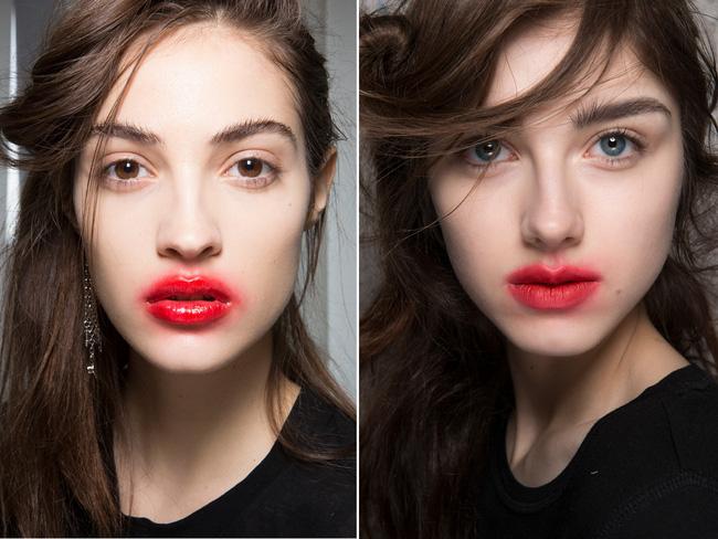 Những kiểu makeup dọa ma khiến người xem phải giật mình tại Tuần lễ thời trang Thu/Đông 2017 - Ảnh 1.