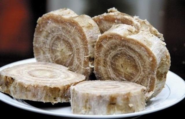 Củ sắn dây ngon nhất khi được thu hoạch vào mùa đông xuân. Ảnh minh họa.