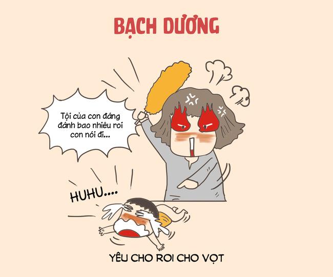 Mẹ Cự Giải vẫn luôn ôn hòa và dịu dàng như thế, họ sẽ chẳng mảy may nóng tính hay nghiêm khắc với con một chút nào. Họ quan niệm với trẻ là phải mềm mỏng, uốn nắn từ từ thì con mới biết nghe lời.