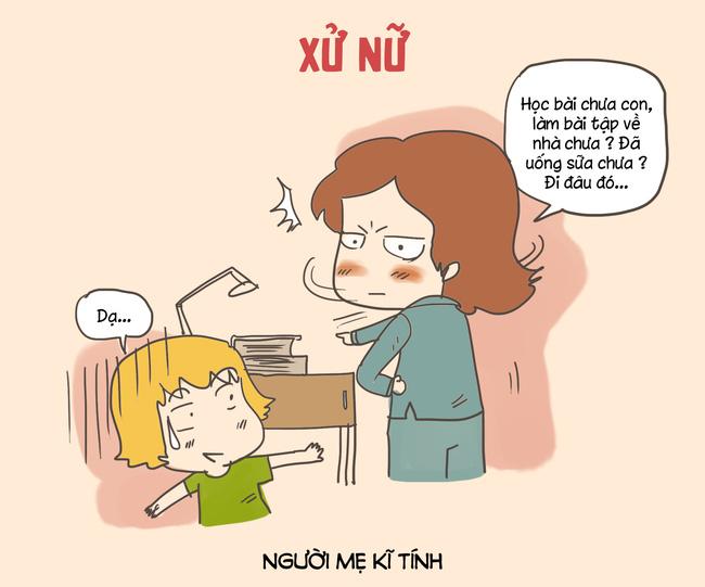 Nhìn từ phía ngoài, người mẹ cung Bảo Bình có vẻ thờ ơ và vô tâm với con cái, nhưng đích thực, họ là những người mẹ theo sát con mình nhất. Họ để trẻ tự do học tập, khám phá, tự mình lớn lên, tự rút kinh nghiệm và tự vượt qua trở ngại. Nếu đứa trẻ có bất kì khó khăn không thể vượt qua nào, mẹ Bảo Bình sẽ ra tay giúp đỡ ngay.