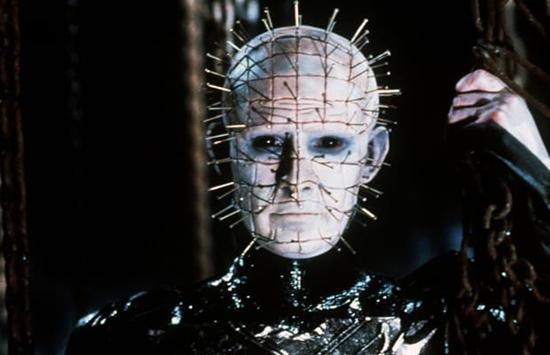 Pinhead là biệt danh của ác nhân trong loạt phim kinh dị Hellraiser được chuyển thể từ cuốn tiểu thuyết The Hellbound Heart.