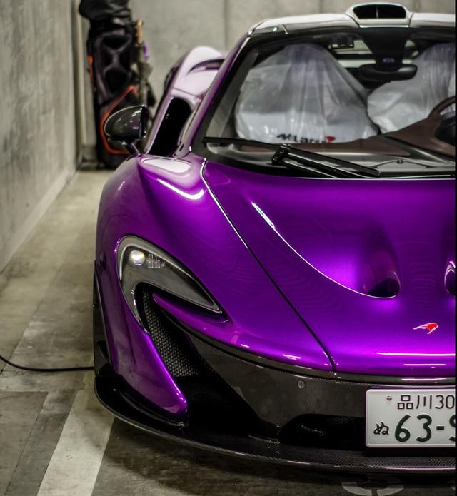 Đại gia Nhật gây choáng với bộ áo tím cho siêu xe McLaren P1 - Ảnh 9.