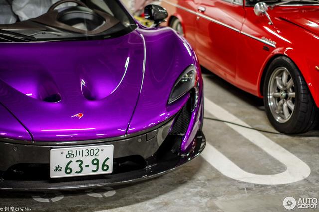 Đại gia Nhật gây choáng với bộ áo tím cho siêu xe McLaren P1 - Ảnh 5.