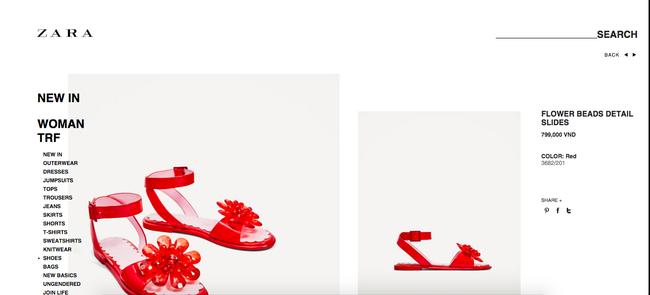 Sau dép lau nhà, Zara lại ra đôi dép nhựa hoa đỏ order về thể nào cũng khóc thét - Ảnh 3.